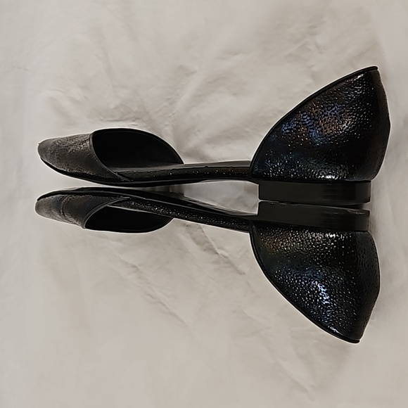 3.1 Phillip Lim Devon  d'Orsay Flat, Petrol Black Blue 38.5 - Picture 11 of 13